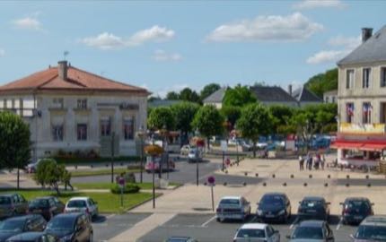 Vue de Surgères (Plaine d’Aunis)